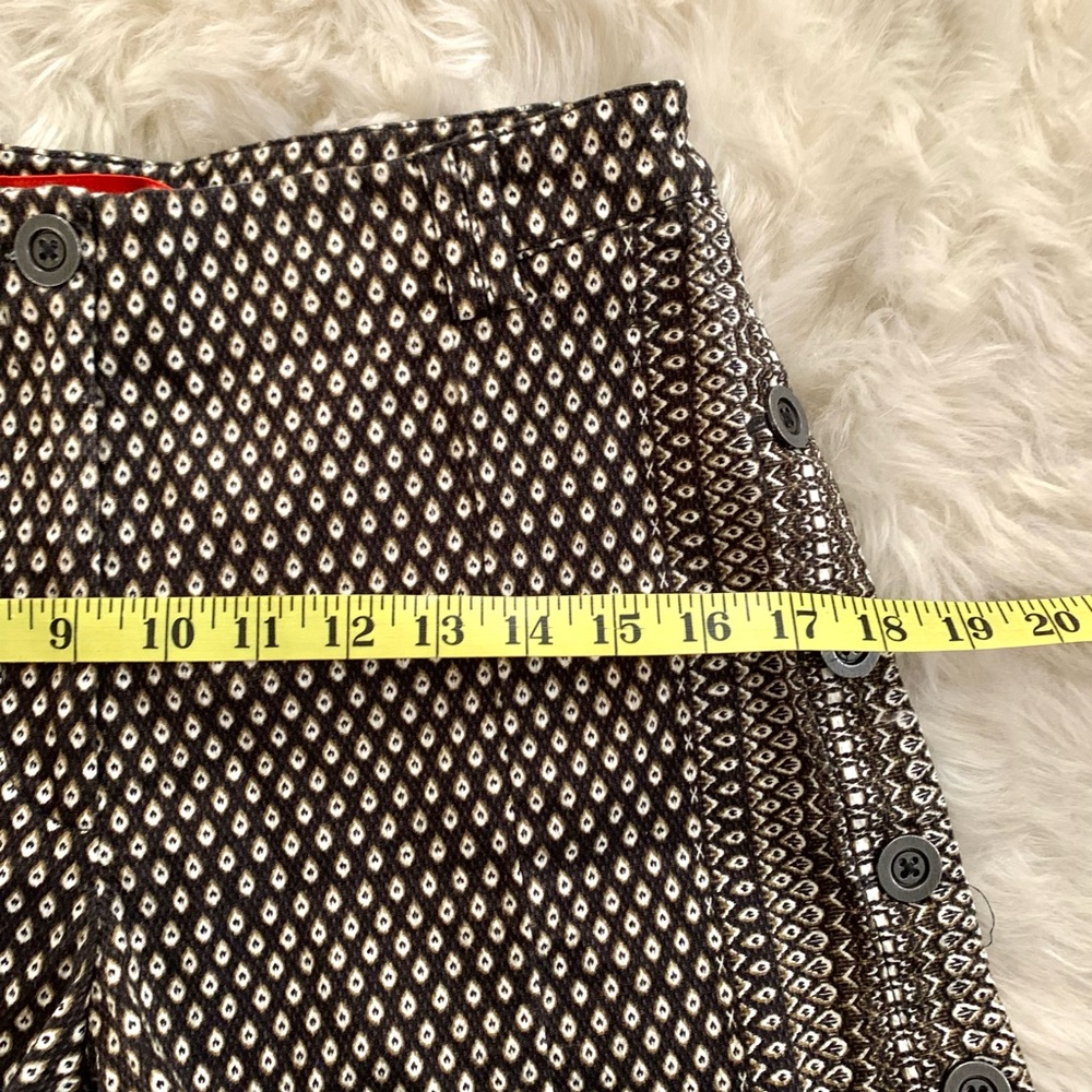 Anthropologie Cartonnier Sarah high rise print shorts- 4 - Picture 8 of 9